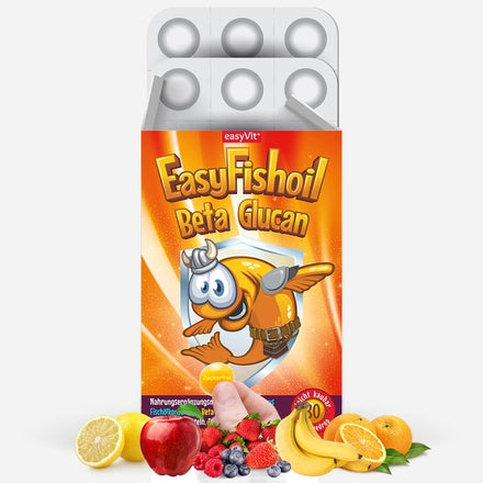 EasyFishoil Beta Glukan Balık Yağı + Beta Glukan, A, C, D Vitaminleri