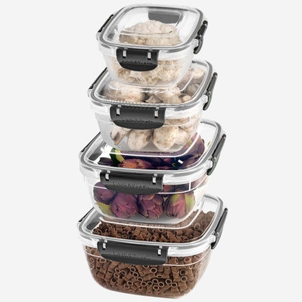 4 Mix - Lock & Fresh - Vorratsdosen mit Deckel