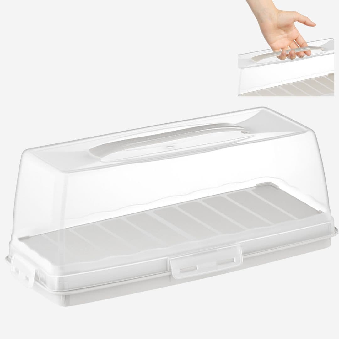 kuchen aufbewahren box Kuchen Transportbox Rechteckig – uandu