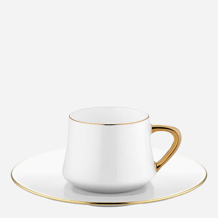 Koleksiyon Sufi Kaffeetassen - 6er Set Gold