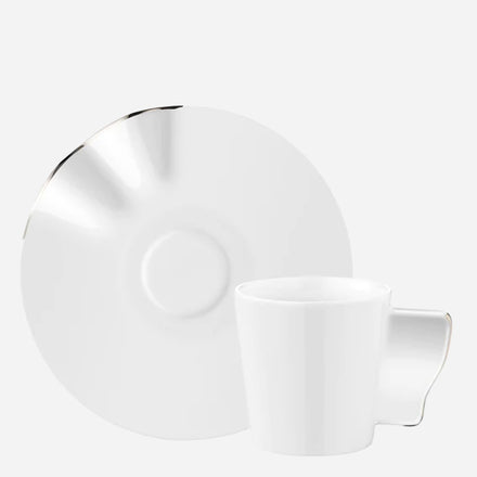 Koleksiyon Kaffa Kaffeetassen - 6er Set Platin