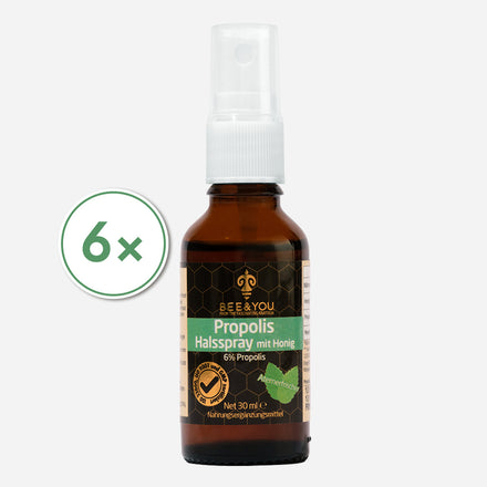Propolis Halsspray mit Honig