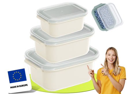 uandu Frischhaltedosen mit Deckel - Easy Keep