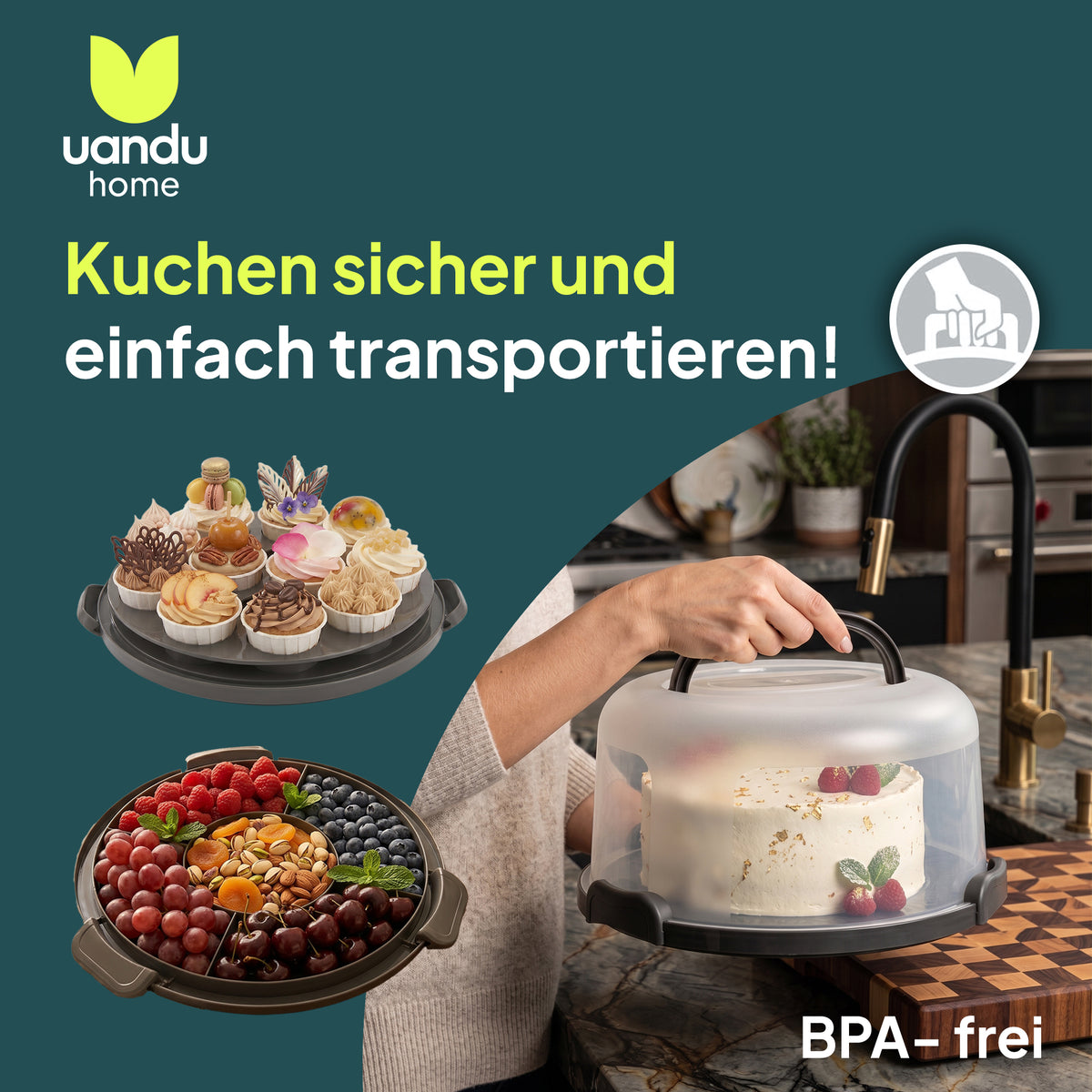 Kuchen Transportbox Rund – uandu