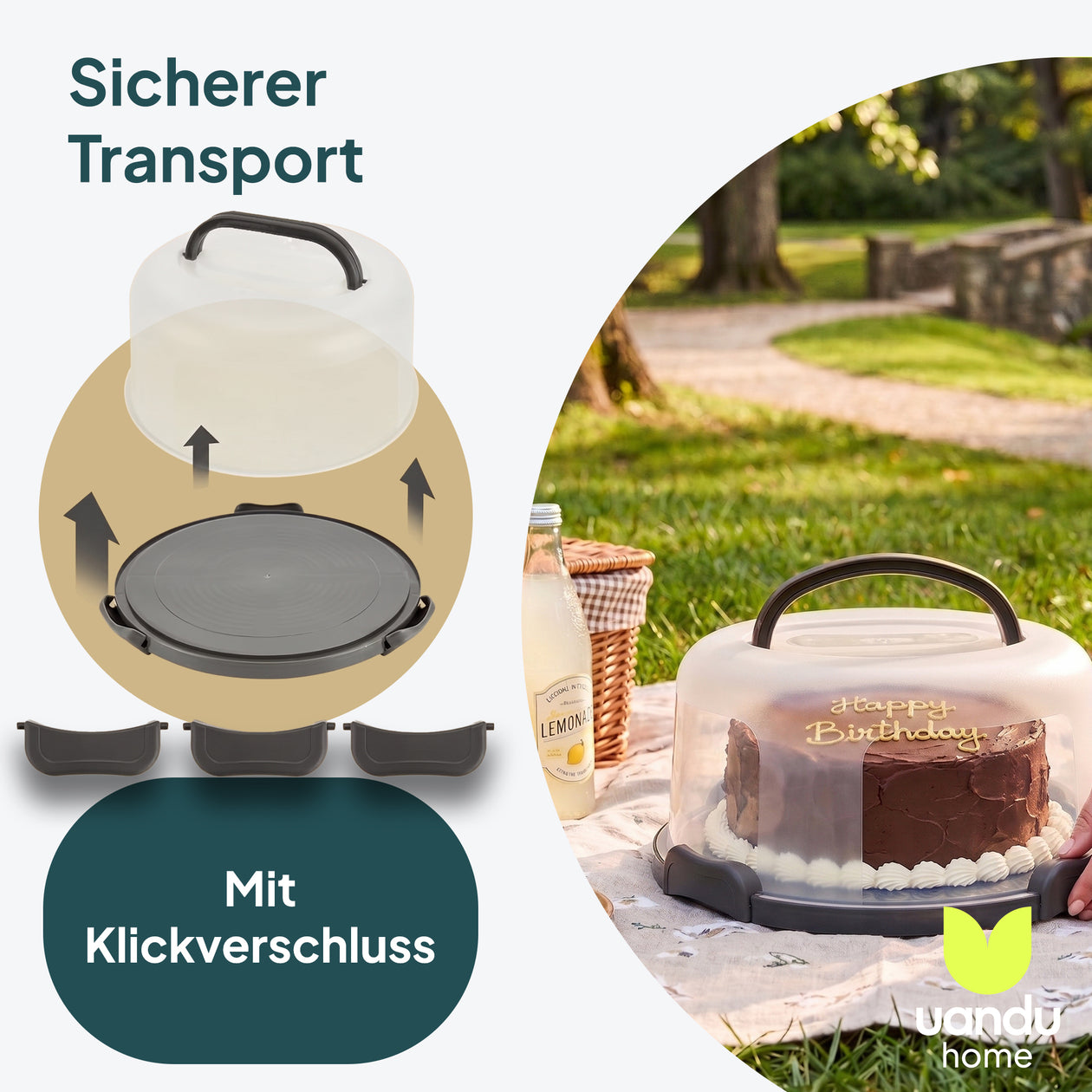 Kuchen Transportbox Rund – uandu