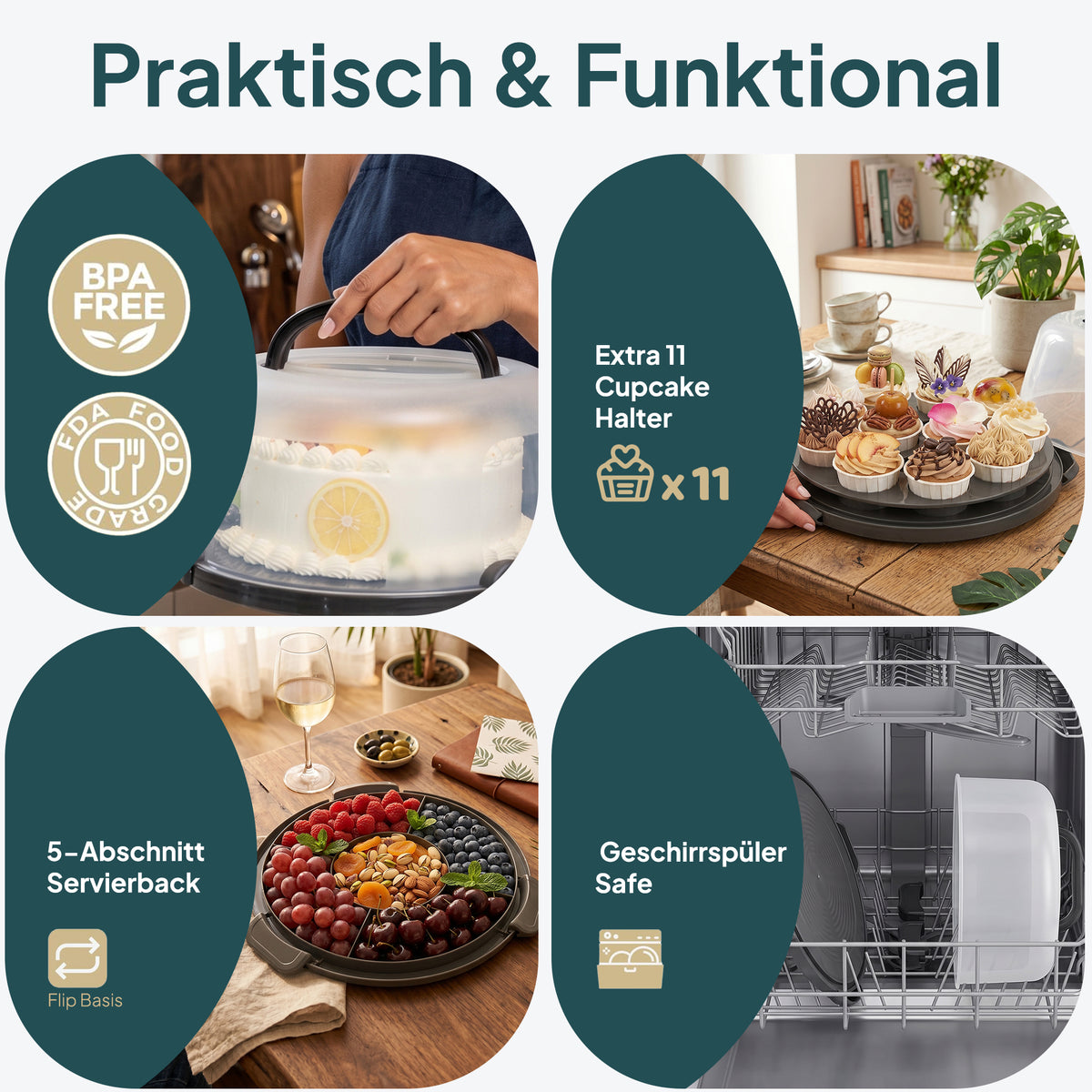 Kuchen Transportbox Rund – uandu