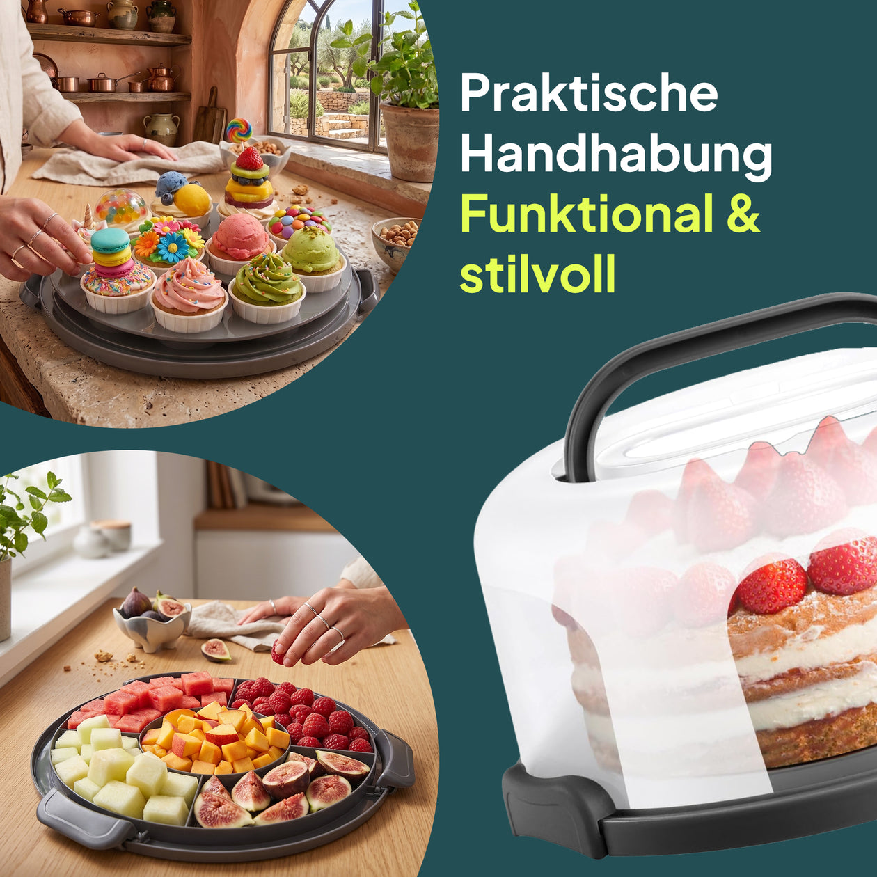 Kuchen Transportbox Rund – uandu