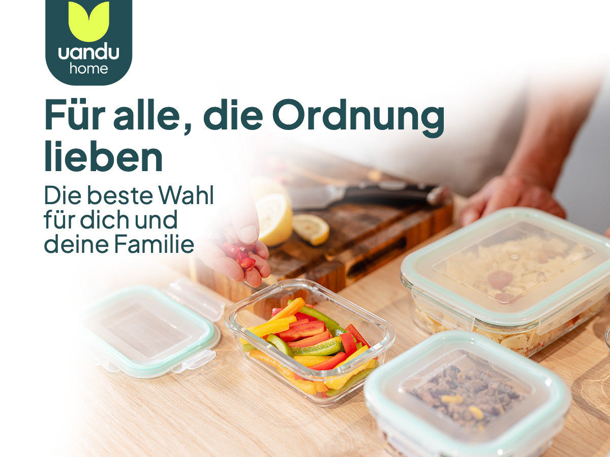 essen aufbewahrung glas Frischhaltedosen Glas mit Deckel
